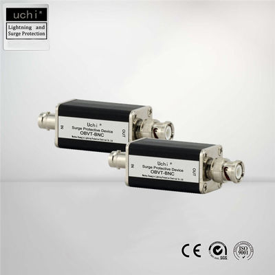 Uc 8VDC CCTV-Überspannungsschutz-Gerät, Überspannungsableiter der Aluminiumlegierungs-BNC